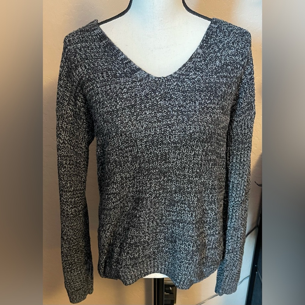 Fun “SO” Long Sleeve Sweater with Fun Design Details